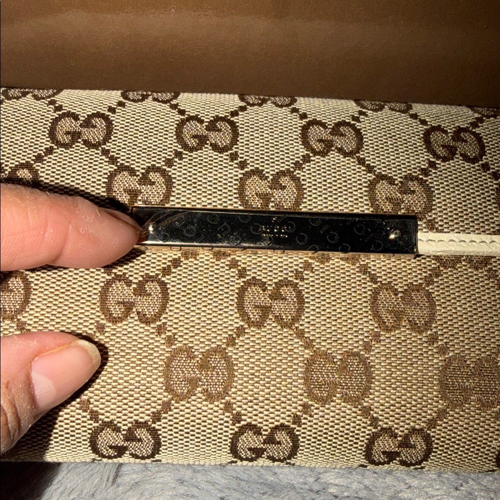 Brand New unused Gucci GG Supreme canvas continental flap wallet box n dust bag. - Picture 2 of 11